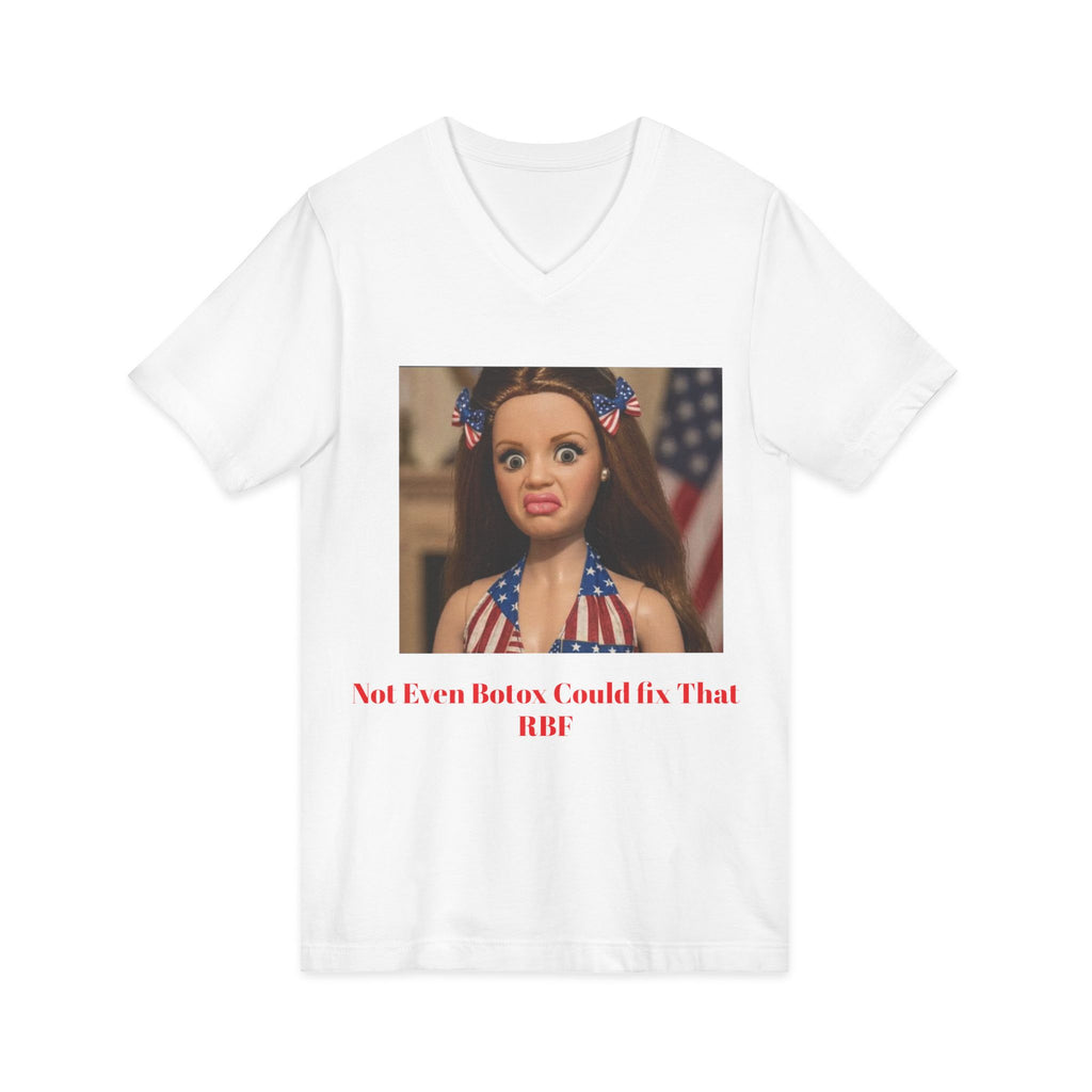 Unisex Jersey Short Sleeve V-Neck Tee